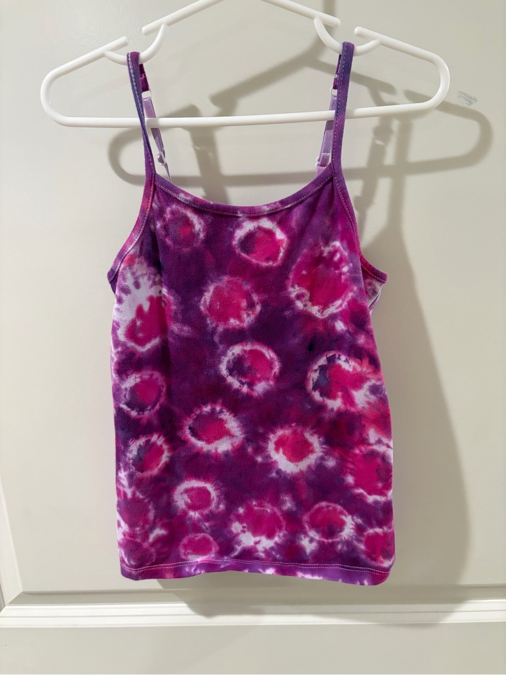 Place Girls' Pink & Purple Tie-Dye Camisole